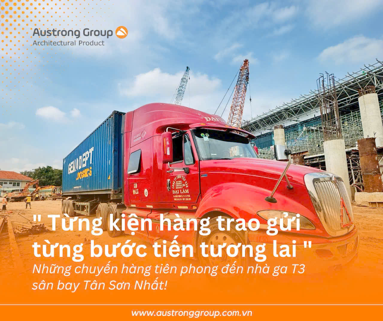 Austrong Group trúng thầu cung cấp trần nhôm cho nhà ga T3 - Sân Bay Tân Sơn Nhất 1